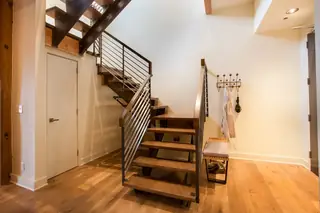 Pioneer Square Loft modern entryway