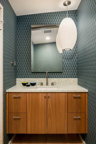Magnolia custom bathroom vanity