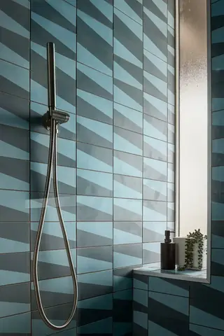 Magnolia tile accent wall